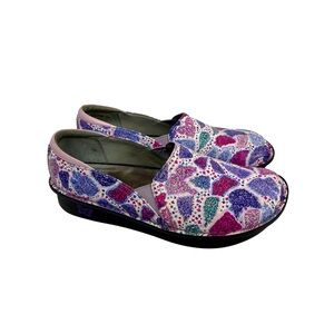 Alegria Women's Debra Lilac Love Slip-On Shoes